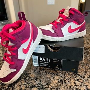 Jordan 1- girls size 10